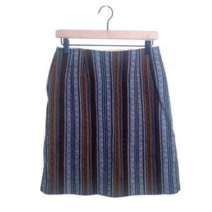 VNTG 70s mod handmade patterned skirt